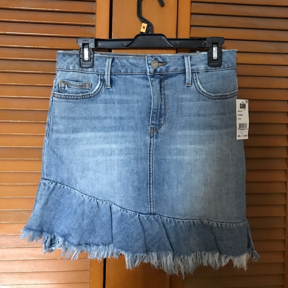 Sam Edelman jean skirt